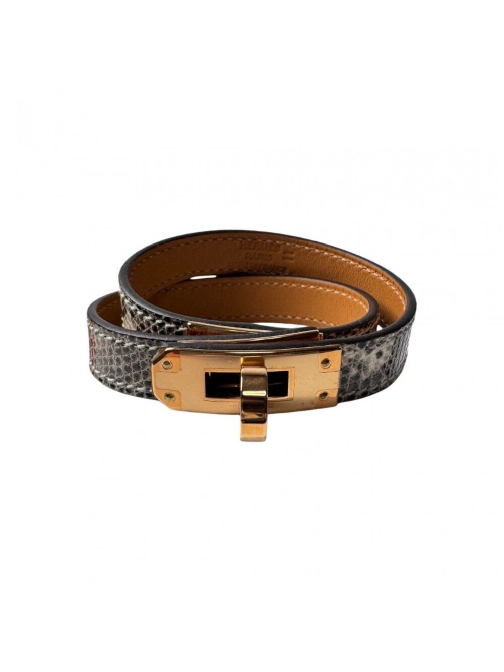 Hermes Kelly Double Tour Bracelet T3